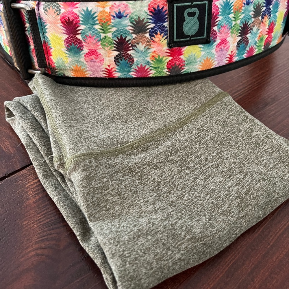 Fleo moss stone leggings